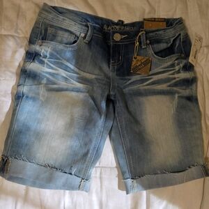 Almost Famous Light Blue Jean Shorts